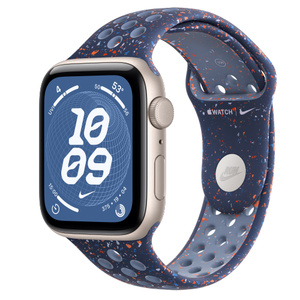 Buy Apple Watch SE 3 GPS, 44mm Starlight Aluminum Case with Blue 
