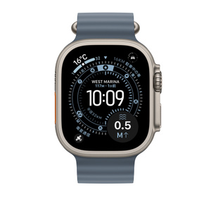 【新品・箱なし】純正 49mmオーシャンバンド・ネイビー（ナチュラルチタニウム） Apple（アップル） 49mmケース用オーシャンバンド (ナチュラル