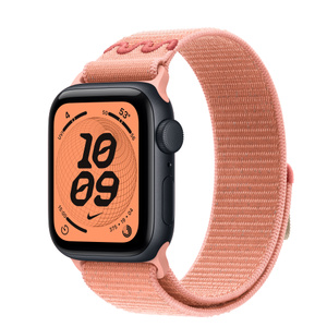 Buy Apple Watch SE 3 GPS, 40mm Midnight Aluminum Case with Alpenglow ...