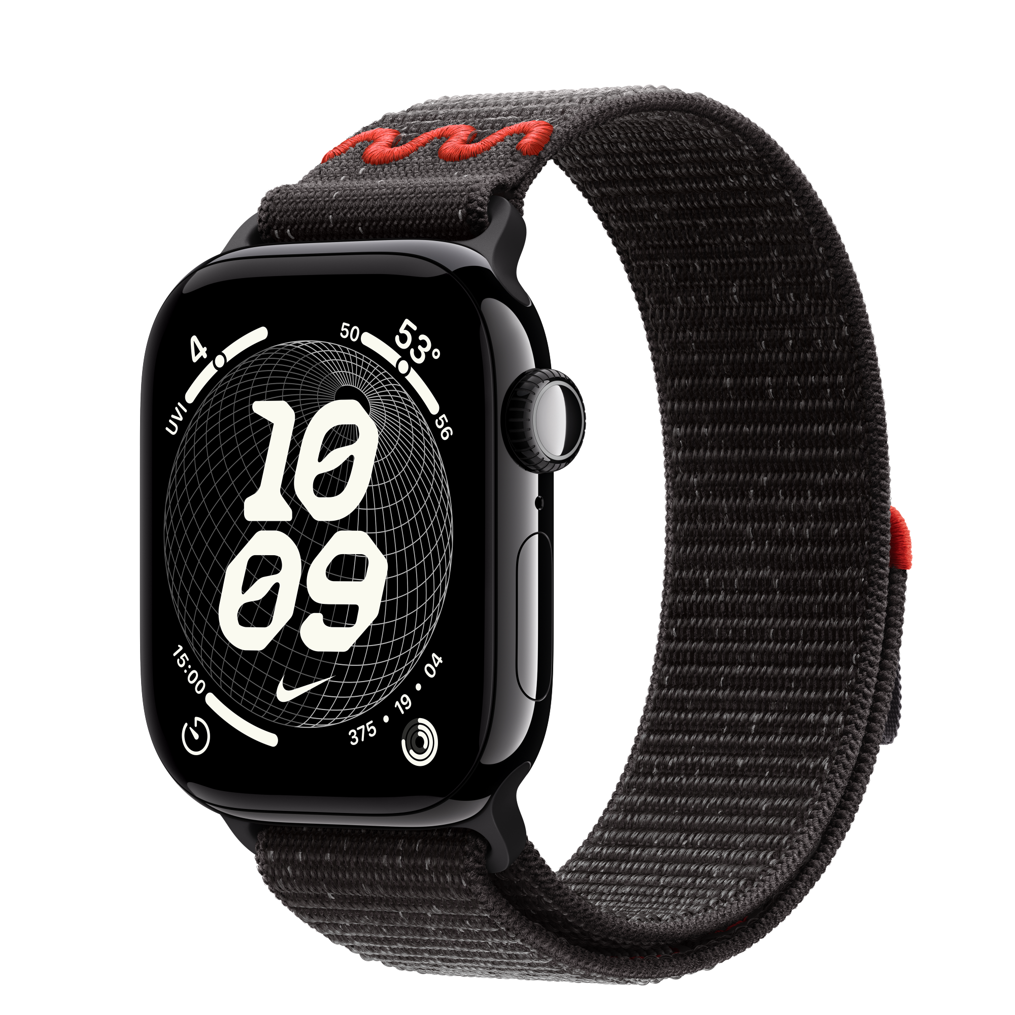 Smartwatch Space Gray Aluminum Case Black Nike Sport Loop Купити 