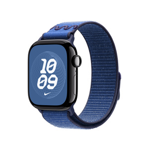 42mmケース用ブルーリボンNikeスポーツループ - Apple（日本）