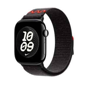 46 mm Gece Yarısı Siyahı Nike Spor Loop - Apple (TR)