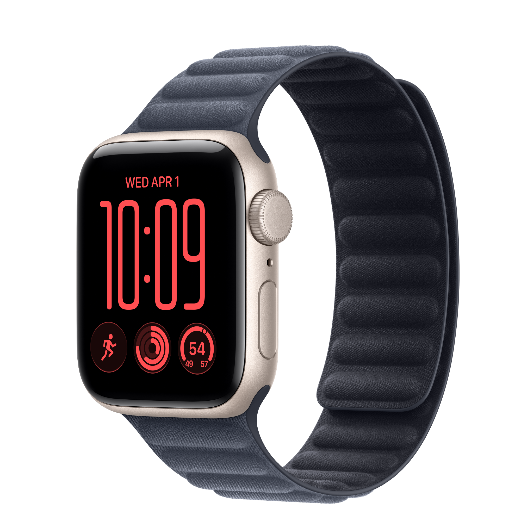 Apple Watch SE 3 (GPSモデル) - 40mmスターライトアルミニウムケース 