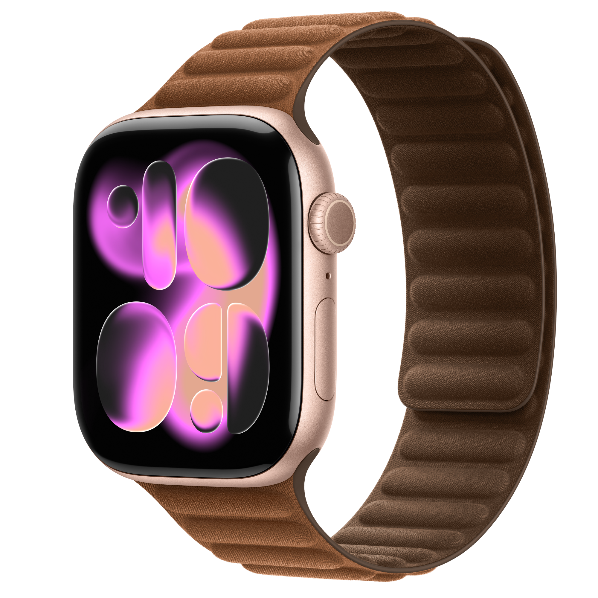 Rose Gold Bi Apple Watch Band COACH Women's Signature Rose Gold