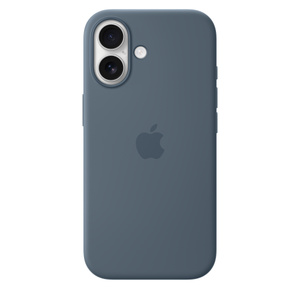 iPhone 17 Silicone Case with MagSafe  Anchor Blue - Apple