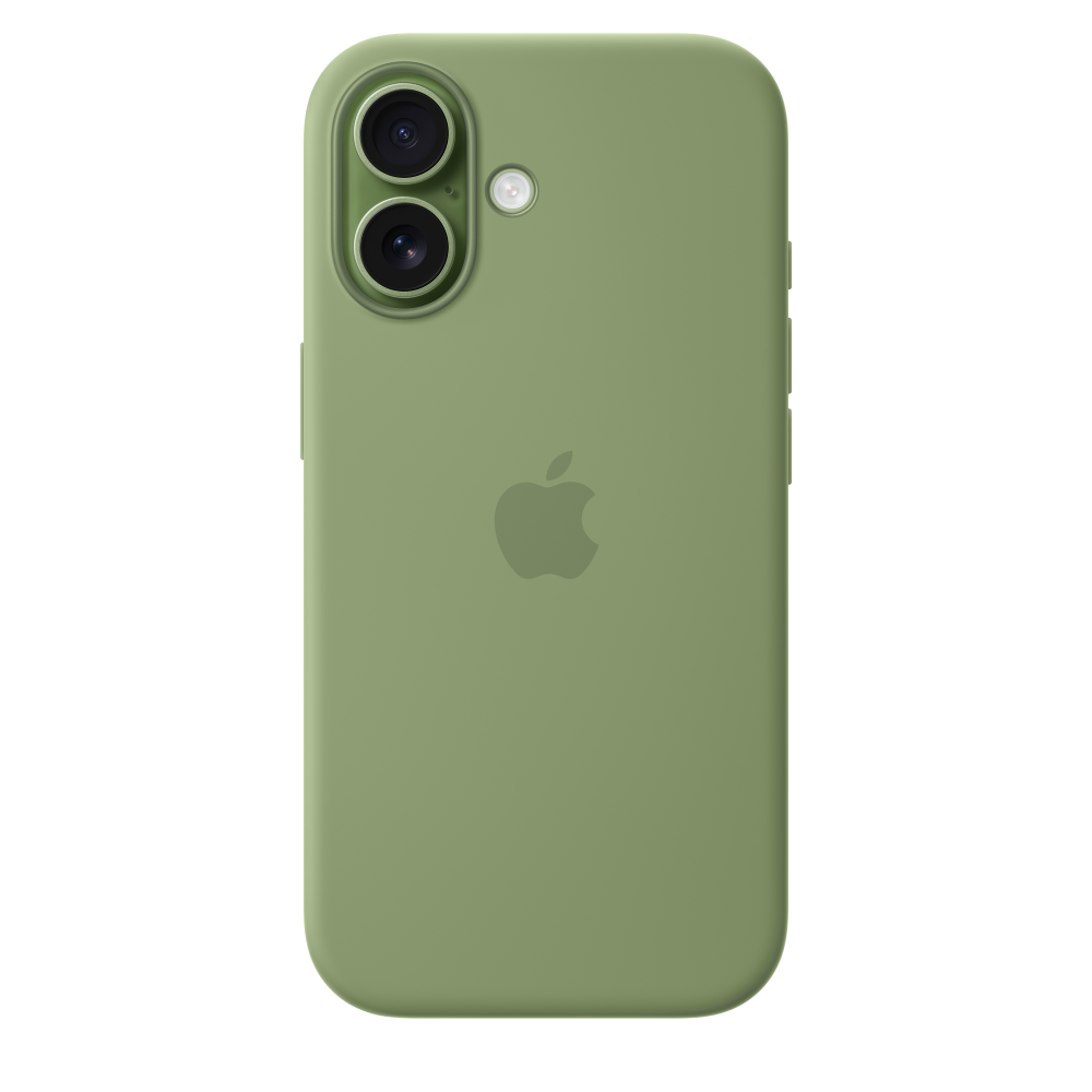 iPhone 17 Silicone Case with MagSafe - Light Moss – MGEX4ZM/A