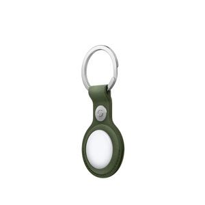 AirTag FineWoven Key Ring - Moss - Business - Apple (SG)
