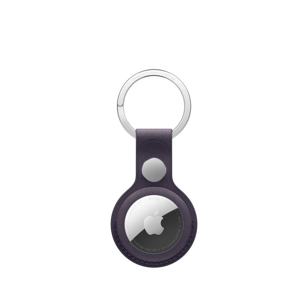 AirTag FineWoven Key Ring - Midnight Purple – MGG04ZM/A