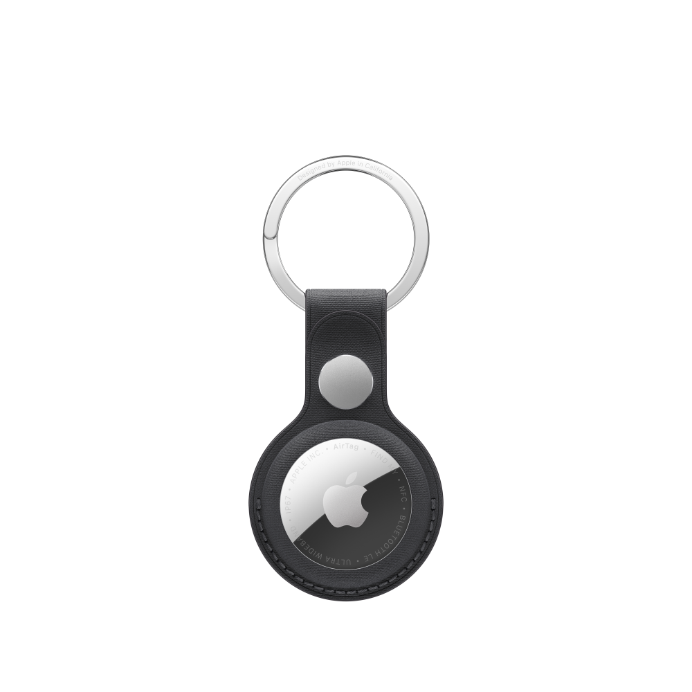 AirTag FineWoven Key Ring - Black – MGG24ZM/A