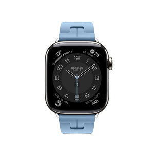 Apple Watch Hermès - 42mm Bleu Pastel Kilim Single Tour