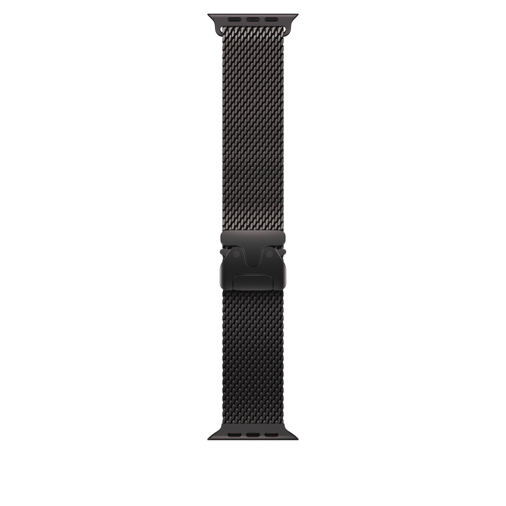 49mm Black Titanium Milanese Loop - Small – MGHR4ZM/A