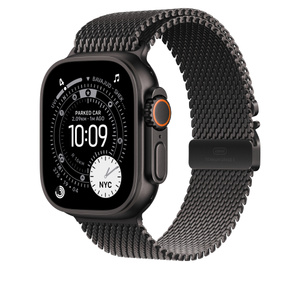 49mm Black Titanium Milanese Loop Medium