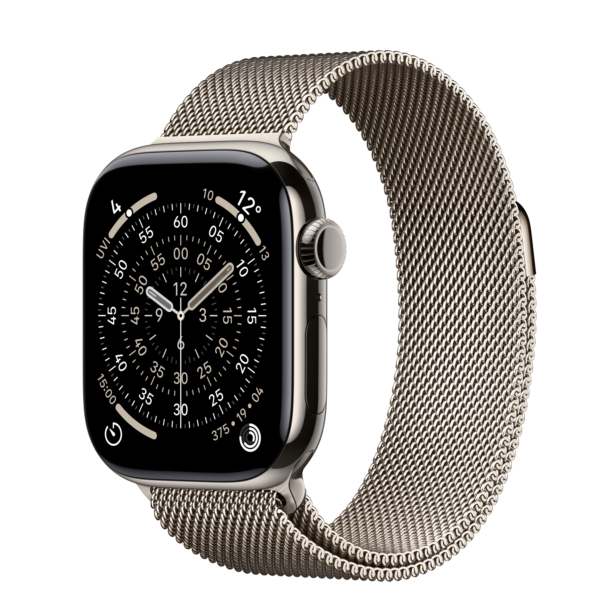 Buy Apple Watch Series 11 GPS Cellular, 42mm Natural Titanium