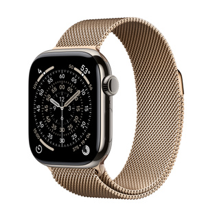 Buy Apple Watch Series 11 GPS Cellular, 42mm Natural Titanium