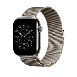 アップルウォッチ 純正ミラネーゼループ 44mm/45mm/46mm アップルウォッチ Apple Watch バンド ベルト ステンレス 45mm 44mm