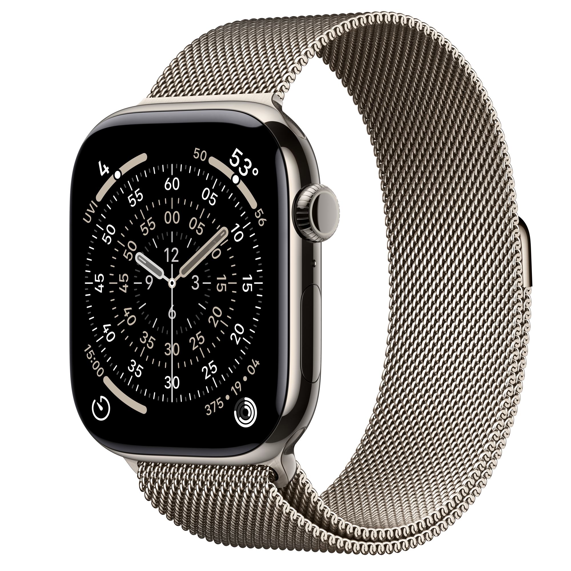 Buy Apple Watch Series 11 GPS Cellular, 46mm Natural Titanium