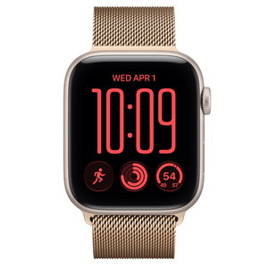 Apple Watch SE 3 (GPS + Cellularモ‍デ‍ル) - 44mmスターライト 