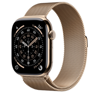 Buy Apple Watch Series 11 GPS Cellular, 46-mm Gold Titanium Case