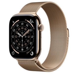 Buy Apple Watch Series 11 GPS Cellular, 46mm Gold Titanium Case