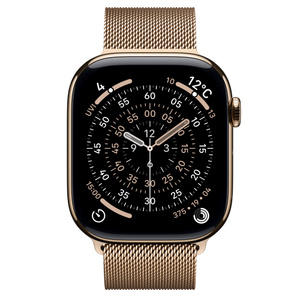 Apple Watch Series 11 (GPS + Cellularモ‍デ‍ル) - 46mmゴールド 