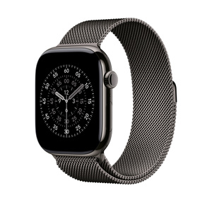 46mm Slate Milanese Loop S/M