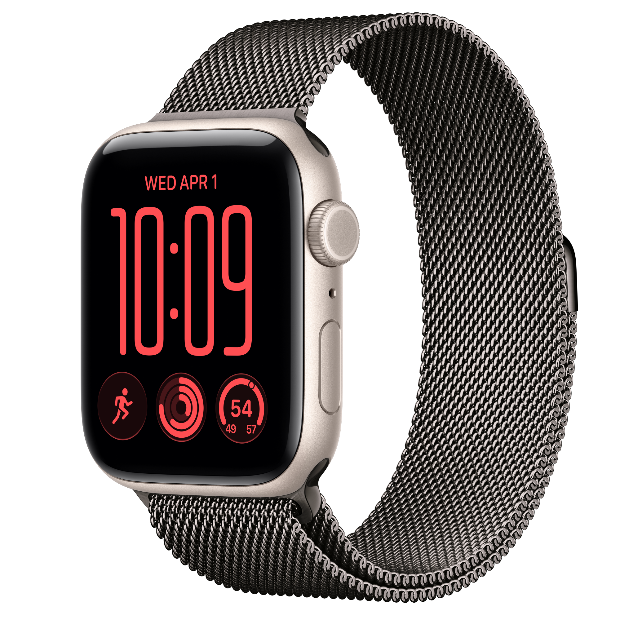 Apple Watch SE 3 (GPS + Cellularモ‍デ‍ル) - 44mmスターライト 
