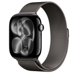 Buy Apple Watch Series 11 GPS + Cellular, 46mm Jet Black Aluminum