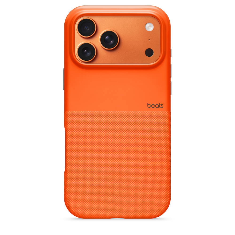 Beats iPhone 17 Pro Max Rugged Case with MagSafe and Camera Control – Sierra Orange – MGJC4LL/A