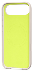 Beats-hoesje met MagSafe en Cameraregelaar voor iPhone Air, binnenkant, zijkanten in de kleur limesteen, neon-geelgroen aan de binnenkant, geïntegreerde MagSafe-ring, open onderkant