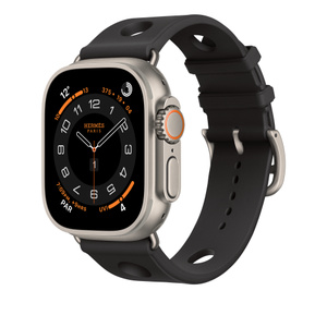 Apple Watch Hermès - 49mm Noir Scub'H Diving - Apple (SA)