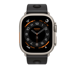 Apple Watch Hermès - 49mm Noir Scub'H Diving - Apple (SA)