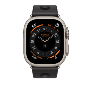 Apple Watch Hermès - 49mm Noir Scub'H Diving - Apple