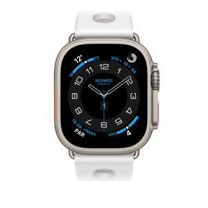 2459 Apple Watch エルメス　ブルーラン　ホワイト　HERMES 2459 Apple Watch エルメス ブルーラン ホワイト HERMES - メルカリ