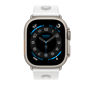Apple Watch Hermès - 49mm Blanc Scub'H Diving - Apple