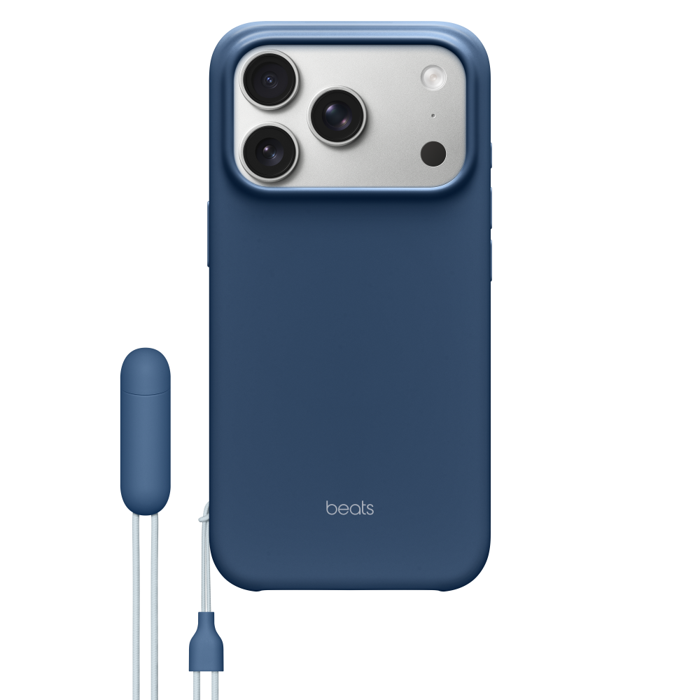 Beats iPhone 17 Pro Kickstand Case with MagSafe and Camera Control - Bedrock Blue – MGTP4LL/A