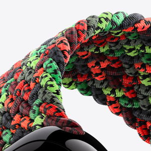 42mm Black Unity Braided Solo Loop - Unity Connection - Size 0