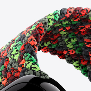 46mm Black Unity Braided Solo Loop - Unity Connection - Size 0