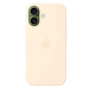 MagSafe対応iPhone 17シリコーンケース – バニラ - Apple（日本）