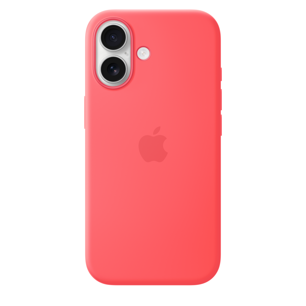 iPhone 17 Silicone Case with MagSafe – Bright Guava – MHVQ4ZM/A