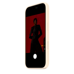 MagSafe対応iPhone 17 Proシリコーンケース – バニラ - Apple（日本）