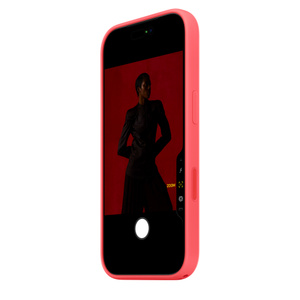 MagSafe対応iPhone 17 Proシリコーンケース – ブライトグアバ - 教育