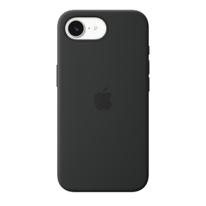 Apple iPhone 17シリコーンケース　ブラック ​​​​​​​ MagSafe対応iPhone 17eシリコーンケース – ブラック - Apple（日本）