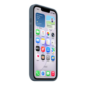 MagSafe対応iPhone 17eシリコーンケース – アンカーブルー - Apple（日本）