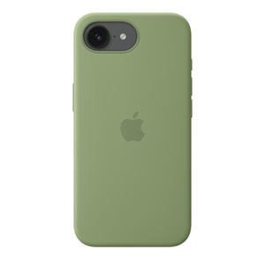 iPhone 17e Silicone Case with MagSafe  Light Moss - Apple