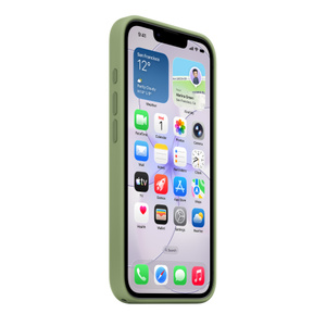 Apple iPhone 17シリコーンケース　ライトモス Amazon.co.jp: Apple MagSafe対応iPhone 17シリコーンケース