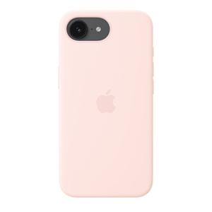 ピンク iPhone用ソフトケース MagSafe対応iPhone 17eシリコーンケース – ソフトピンク - Apple（日本）