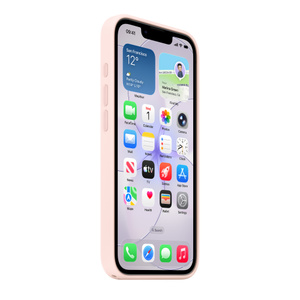 iPhone 17e Silicone Case with MagSafe, case covers sides, top and bottom, raised silicone Action button and volume buttons