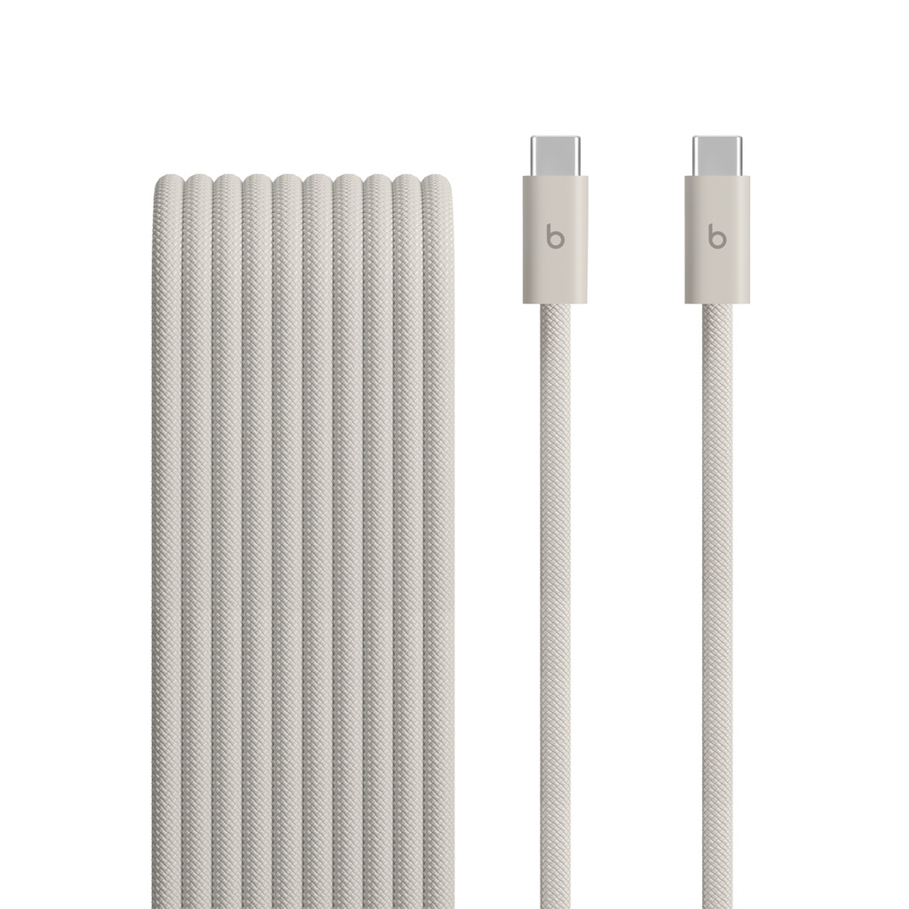 Beats USB-C 對 USB-C 編織連接線 (3 公尺 / 10 呎) – 風馳灰