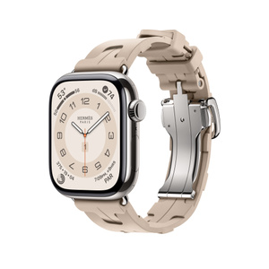 Apple Watch Hermès - 42mm Grège Kilim Single Tour - Apple