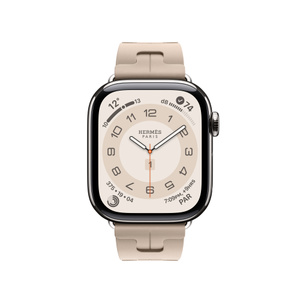 Apple Watch Hermès - 42mm Grège Kilim Single Tour - Apple (UK)